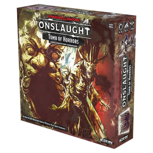 (BSG Certified USED) Dungeons & Dragons: Onslaught - Tomb of Horrors: Maps & Monsters Expansion