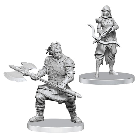 Nolzur's Marvelous Unpainted Miniatures - Assassin & Berserker (90809)