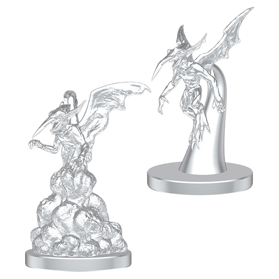 Nolzur's Marvelous Unpainted Miniatures - Ice Mephit & Dust Mephit (90810)