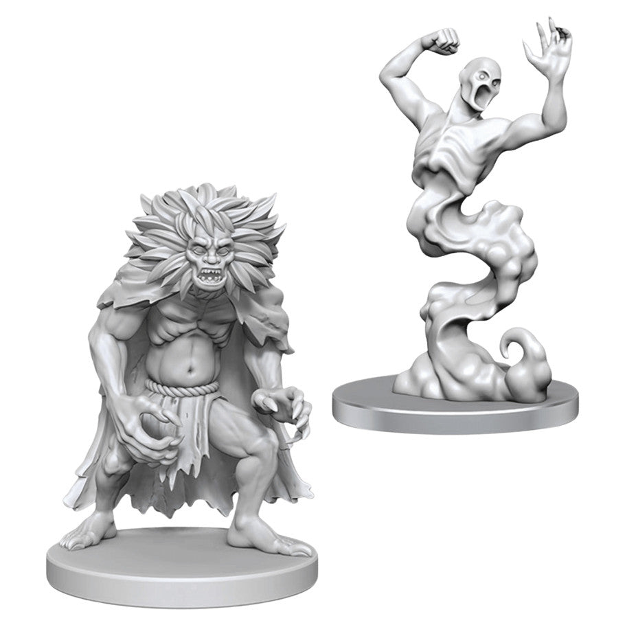 Nolzur's Marvelous Unpainted Miniatures - Classic Wight & Classic Wraith (90814)