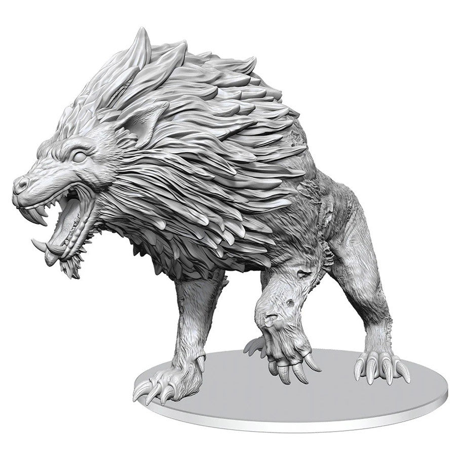 Nolzur's Marvelous Unpainted Miniatures - Dire Worg (90848)