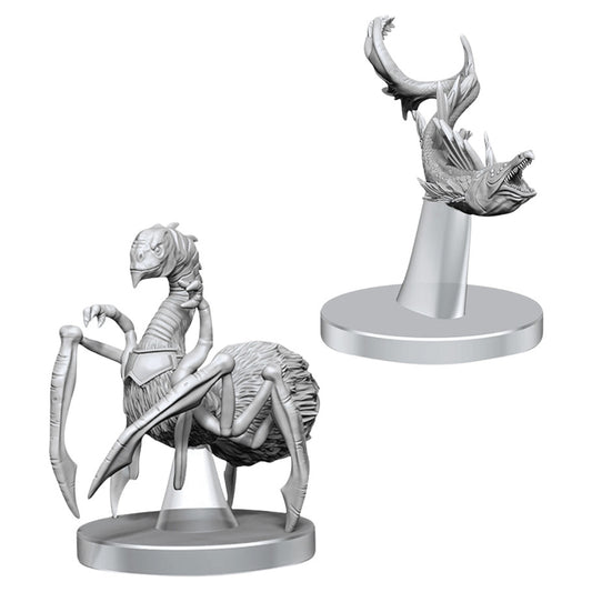 Nolzur's Marvelous Unpainted Miniatures - Neogi & Space Eel (90856)