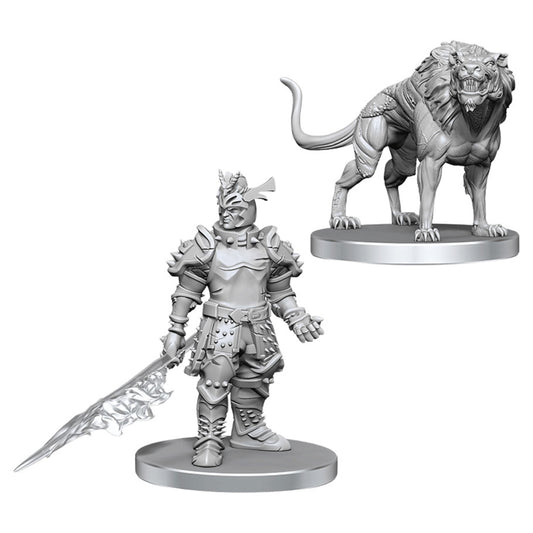 Nolzur's Marvelous Unpainted Miniatures - Hell Hound & Narzugon (90857)