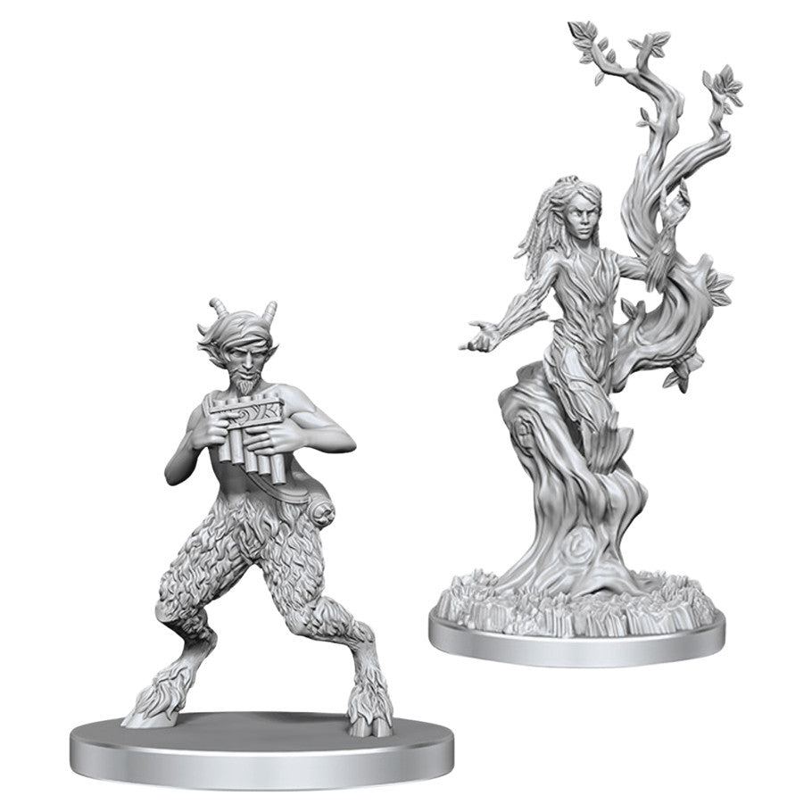 Nolzur's Marvelous Unpainted Miniatures - Satyr & Dryad (90859)
