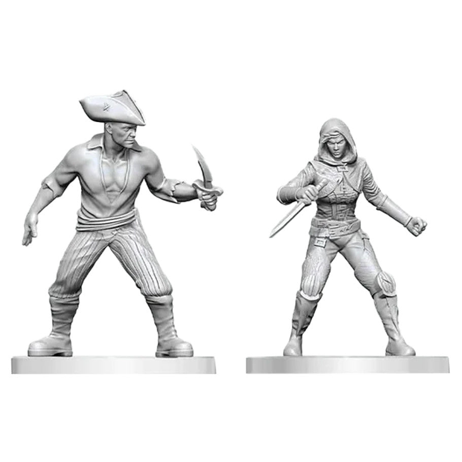 Nolzur's Marvelous Unpainted Miniatures - Bandit & Pirate