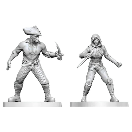 Nolzur's Marvelous Unpainted Miniatures - Bandit & Pirate
