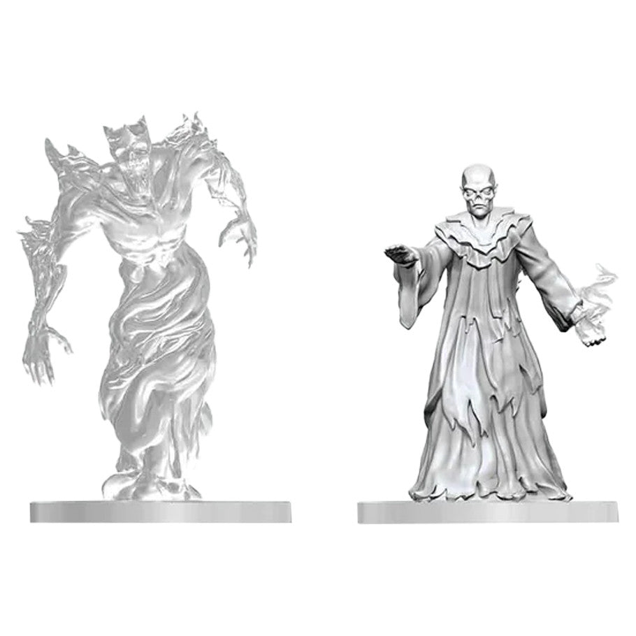 Nolzur's Marvelous Unpainted Miniatures - Ghast Gravecaller & Wraith