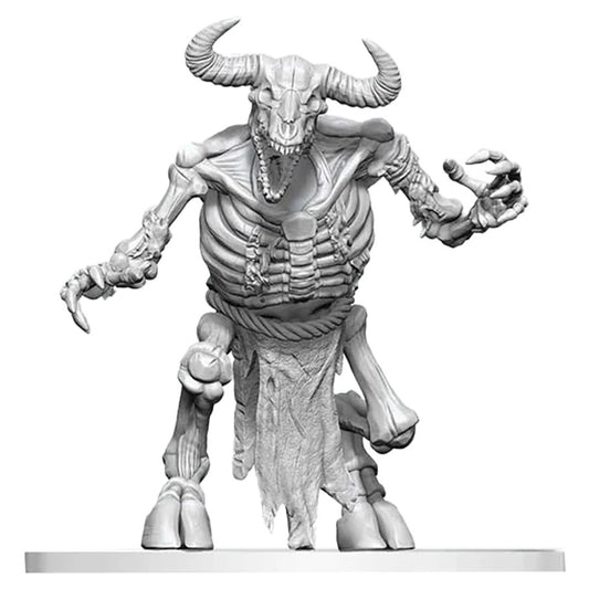 Nolzur's Marvelous Unpainted Miniatures - Minotaur Skeleton