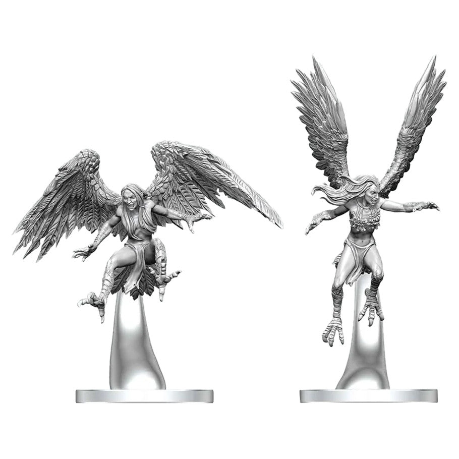 Nolzur's Marvelous Unpainted Miniatures - Harpies