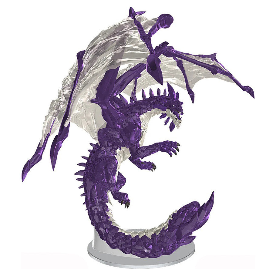 Icons of the Realms: Adult Amethyst Dragon - Boxed Miniature