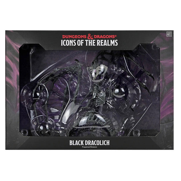 Icons of the Realms - Black Dracolich