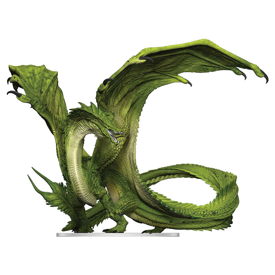 Icons of the Realms: Adult Green Dragon Deceiver - Boxed Miniature