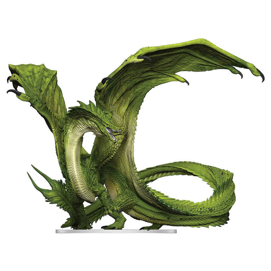 Icons of the Realms: Adult Green Dragon Deceiver - Boxed Miniature