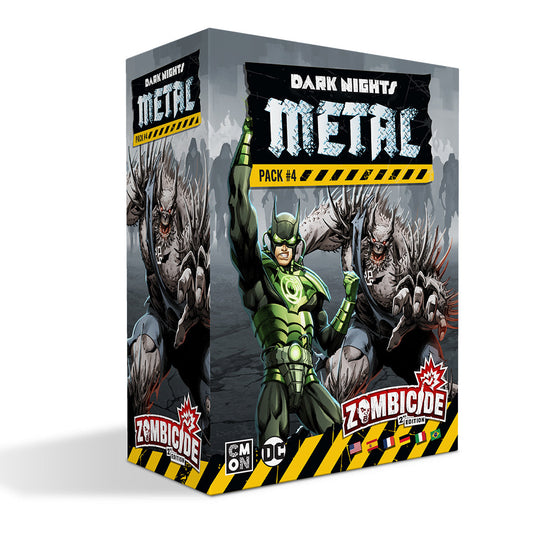 (BSG Certified USED) Zombicide: 2nd Edition - Dark Nights Metal - Pack 4