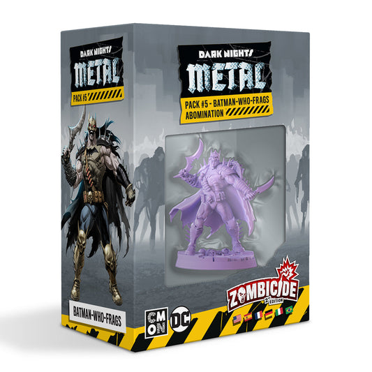 (BSG Certified USED) Zombicide: 2nd Edition - Dark Nights Metal - Pack 5