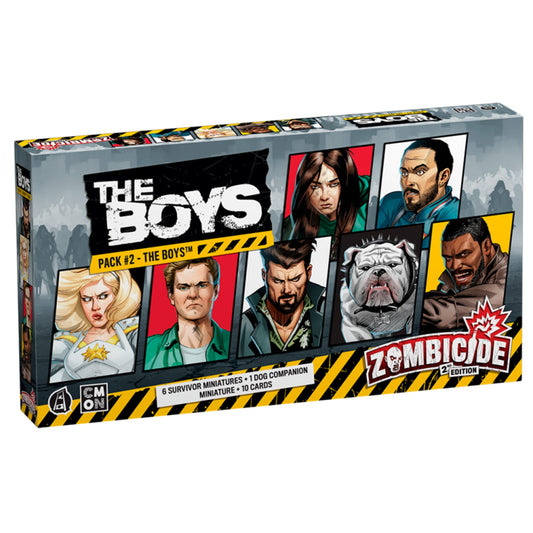 (BSG Certified USED) Zombicide: 2nd Edition - The Boys: Pack 2 - The Boys