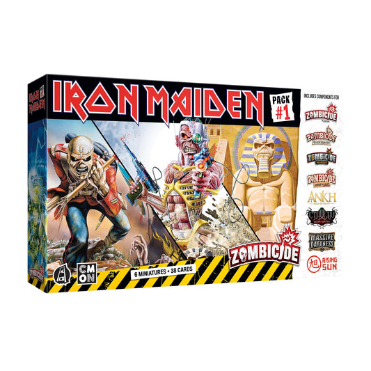(BSG Certified USED) Zombicide: 2nd Edition - Iron Maiden: Pack 1
