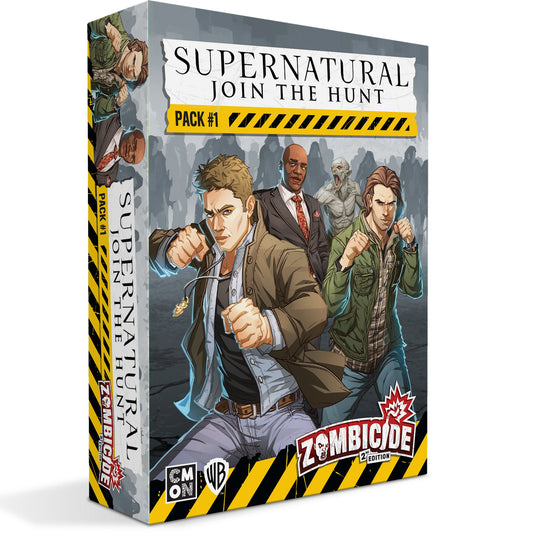 (BSG Certified USED) Zombicide: 2nd Edition - Supernatural: Join the Hunt - Pack 1