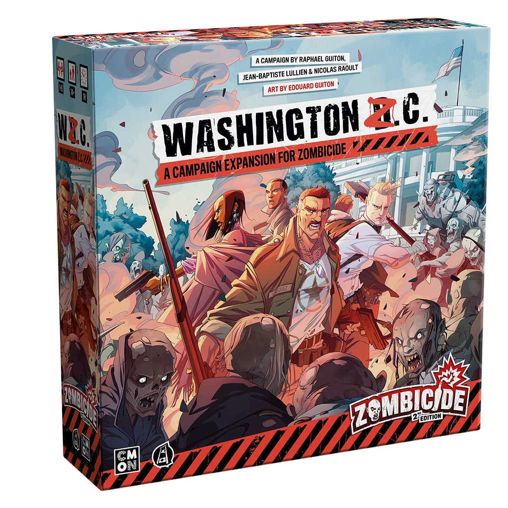 (BSG Certified USED) Zombicide: 2nd Edition - Washington Z.C.