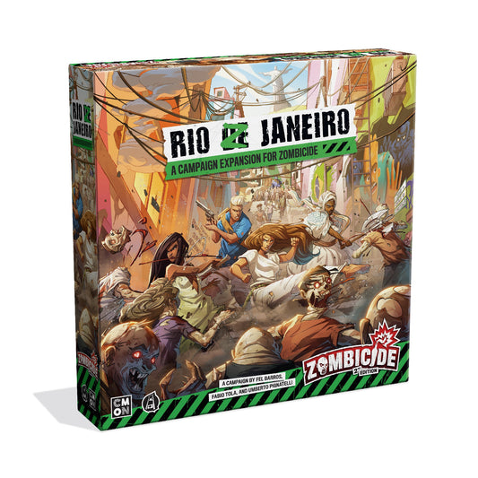(BSG Certified USED) Zombicide: 2nd Edition - Rio Z Janeiro