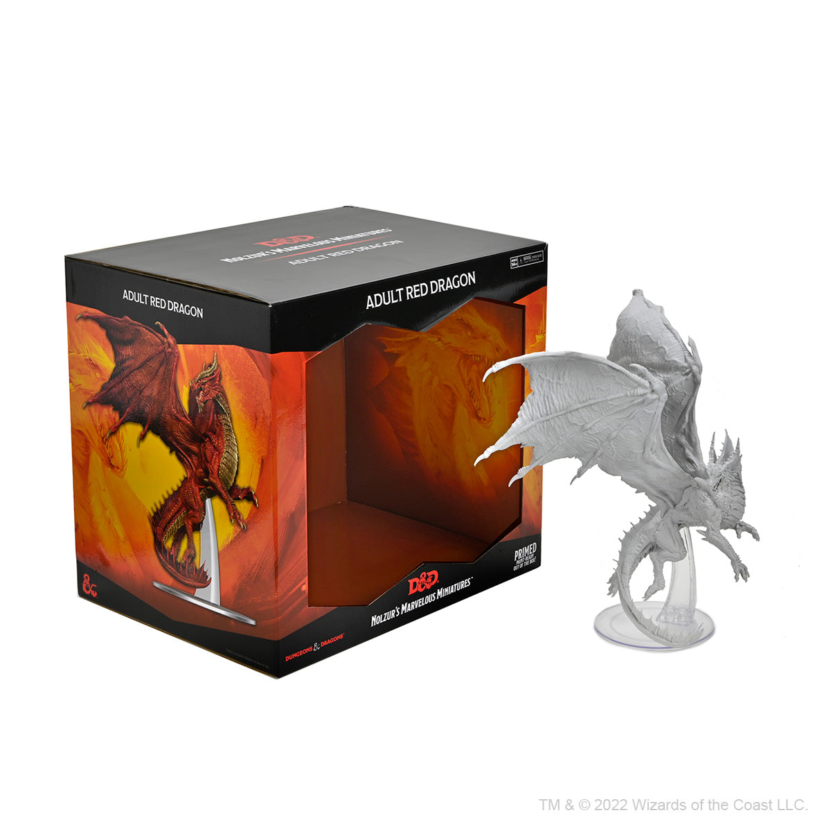 Nolzur's Marvelous Unpainted Miniatures - Adult Red Dragon