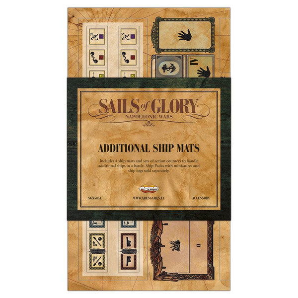 Sails of Glory - Additional Ship Mats