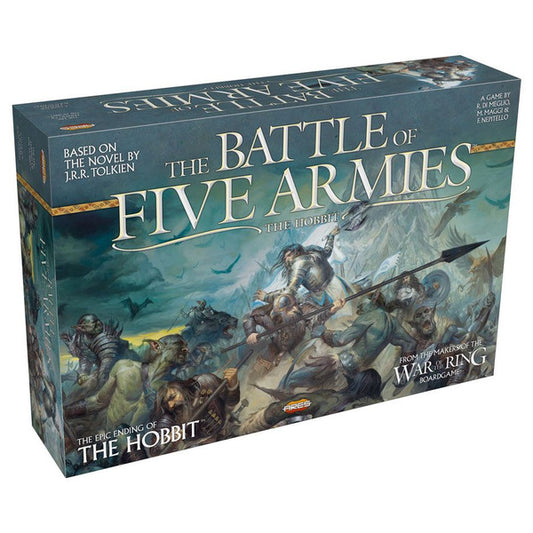 (BSG Certified USED) War of The Ring: The Battle of Five Armies w/ Fate of Erebor Expansion for War of the Ring