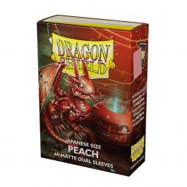 Dragon Shield - Japanese Matte Dual: Peach (60 sleeves)