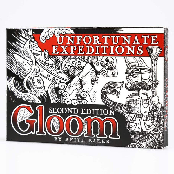 (BSG Certified USED) Gloom - Unfortunate Expeditions: 2nd Edition