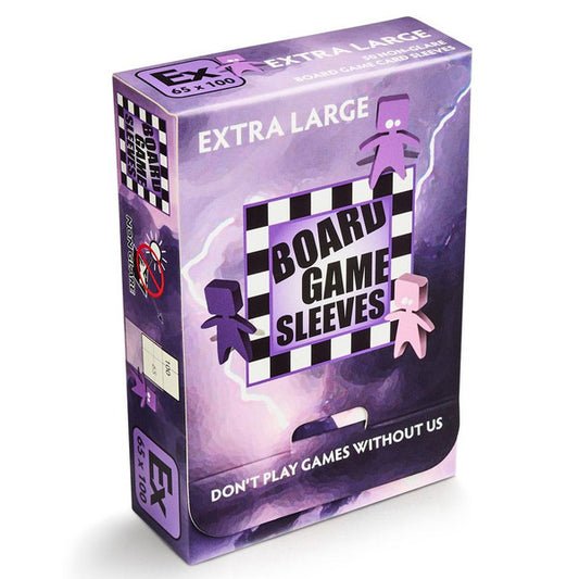 No Glare Extra Large Board Game Sleeves 65x100 (50)