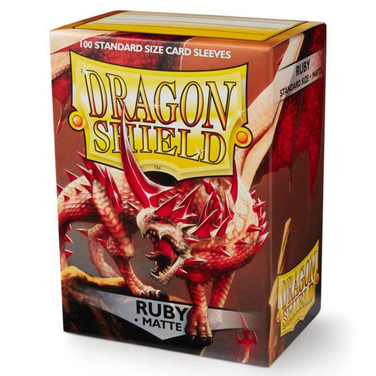 Dragon Shield: Matte - Ruby (100)