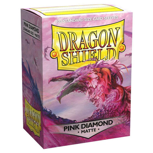 Dragon Shield - Matte: Pink Diamond (100 sleeves)