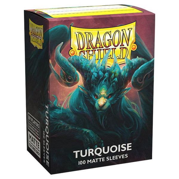Dragon Shield - Players' Choice Matte: Turquoise (100 sleeves)