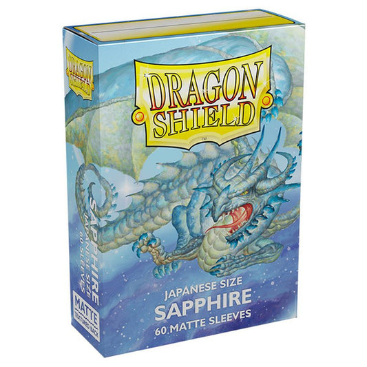 Dragon Shield - Japanese Matte: Sapphire (60 sleeves)