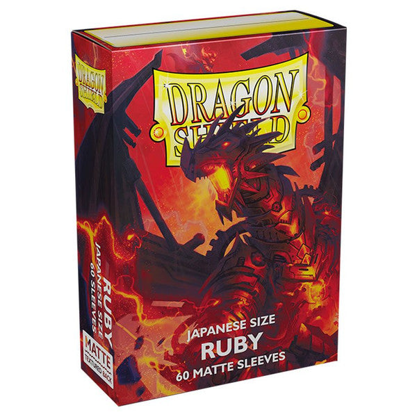Dragon Shield - Japanese Matte: Ruby (60 sleeves)