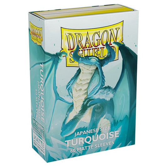 Dragon Shield - Japanese Players' Choice Matte: Turquoise (60 sleeves)