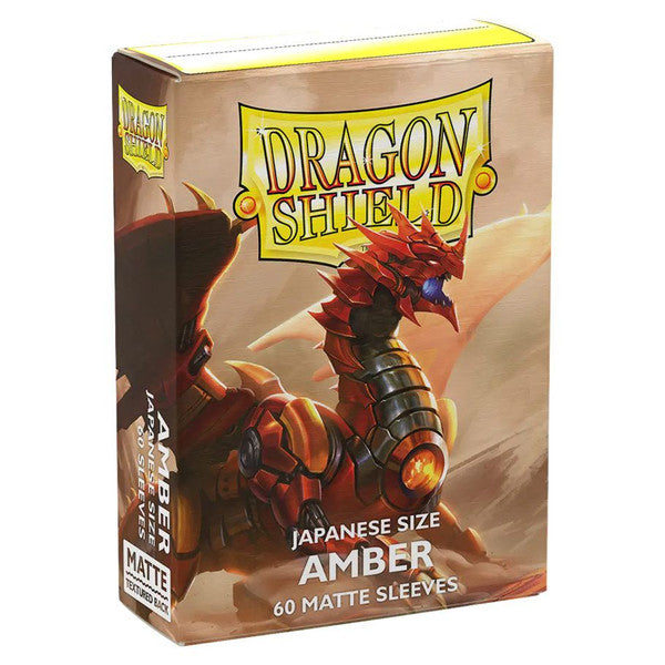 Dragon Shield - Japanese Matte: Amber (60 sleeves)