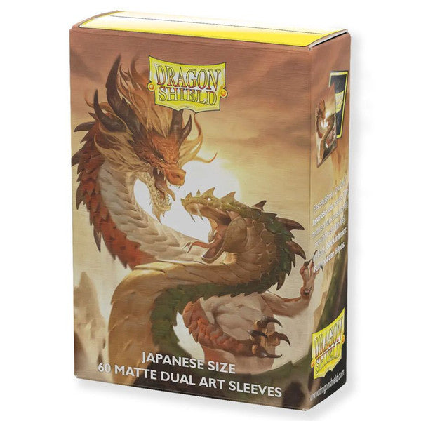 Dragon Shield - Japanese Matte Dual Art: Wood Snake 2025 (60 sleeves)