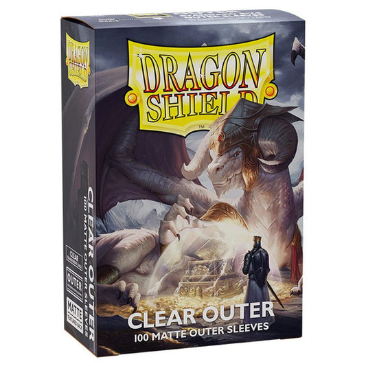 Dragon Shield - Matte Outer: Clear (100 sleeves)