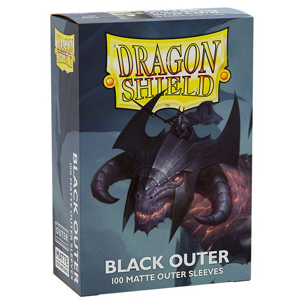 Dragon Shield - Matte Outer: Black (100 sleeves)