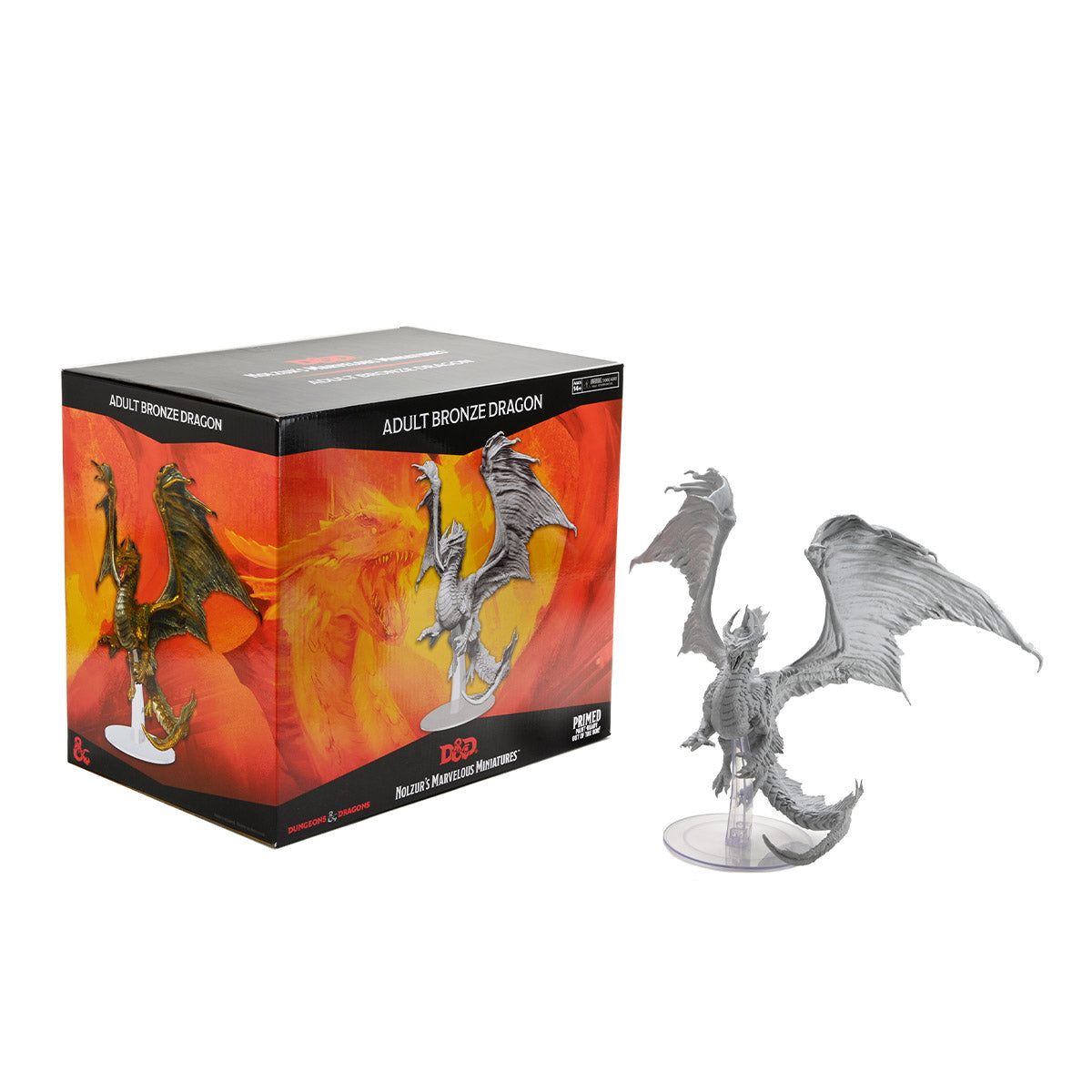 Nolzur's Marvelous Unpainted Miniatures - Adult Bronze Dragon