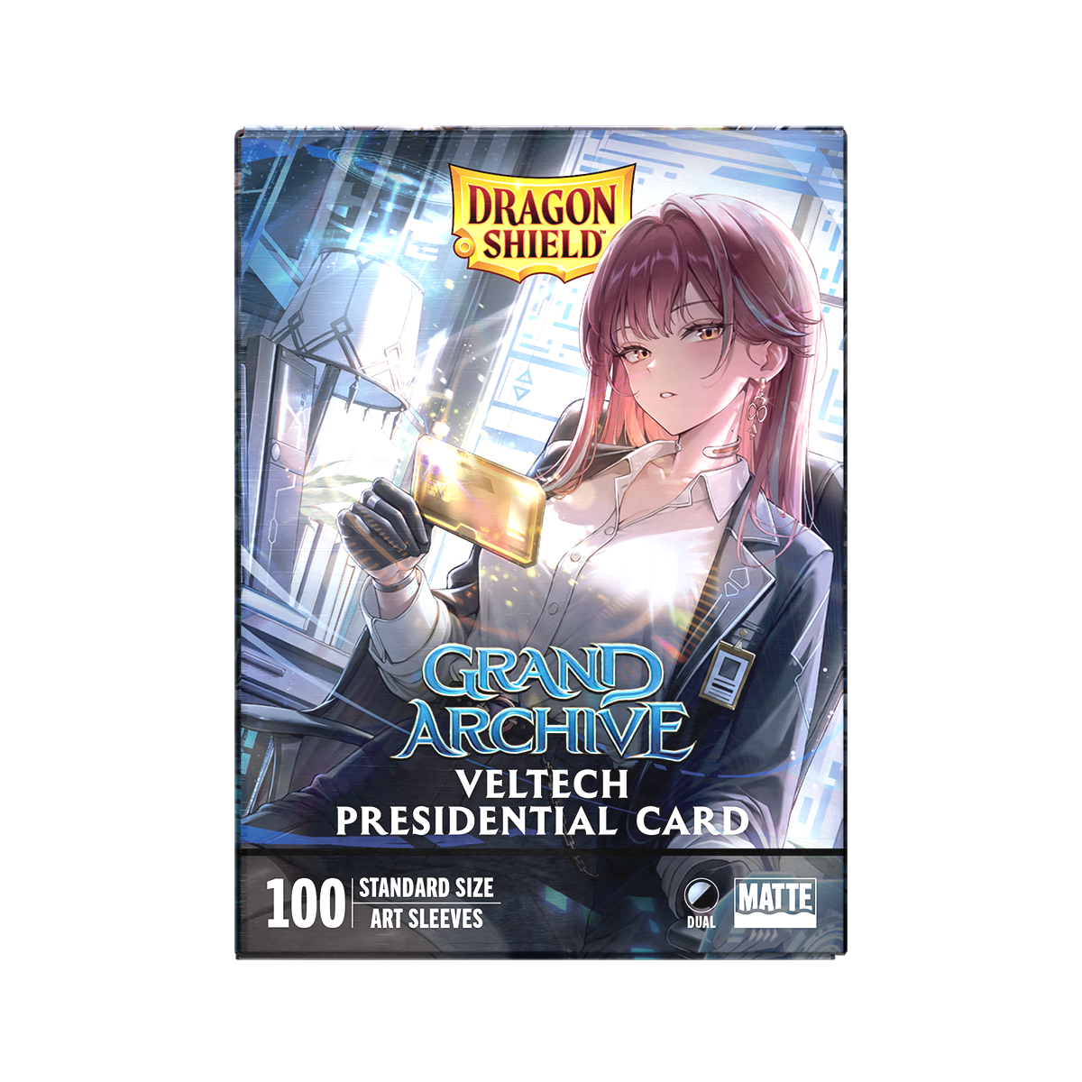 Dragon Shield - Grand Archive: Veltech Presidential Card Sleeves (100 sleeves)