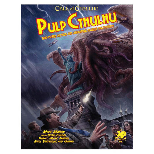 (BSG Certified USED) Call of Cthulhu - Pulp Cthulhu: Two-Fisted Action & Adventure Against The Mythos