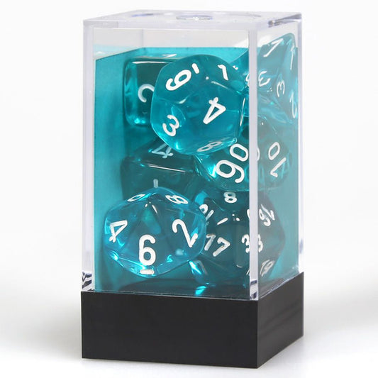 Translucent: Poly - Teal/White (7)