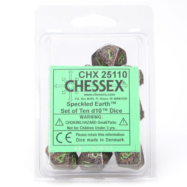 Speckled: D10 - Earth (10 dice)