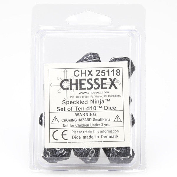 Speckled: D10 - Ninja (10 dice)
