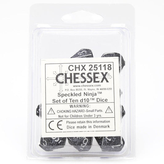 Speckled: D10 - Ninja (10 dice)