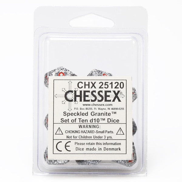 Speckled: D10 - Granite (10 dice)