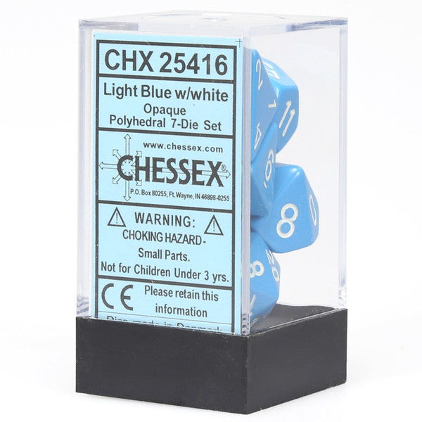 Opaque: Poly - Light Blue/White (7)