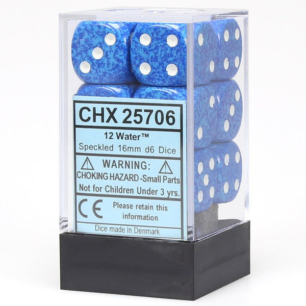 Speckled: 16mm D6 - Water (12)